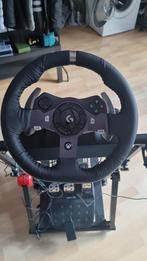 Logitech racestuur, pedalen, schakelpook en standaard, Spelcomputers en Games, Ophalen, Zo goed als nieuw, Stuurtje of Sportattribuut