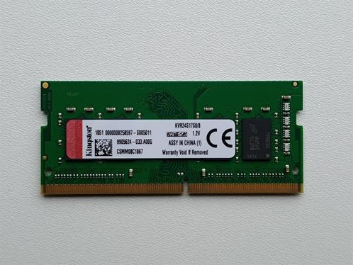 8GB DDR4 PC4-19200 2400Mhz laptop memory, Computers en Software, RAM geheugen, Zo goed als nieuw, Laptop, 8 GB, DDR4, Verzenden