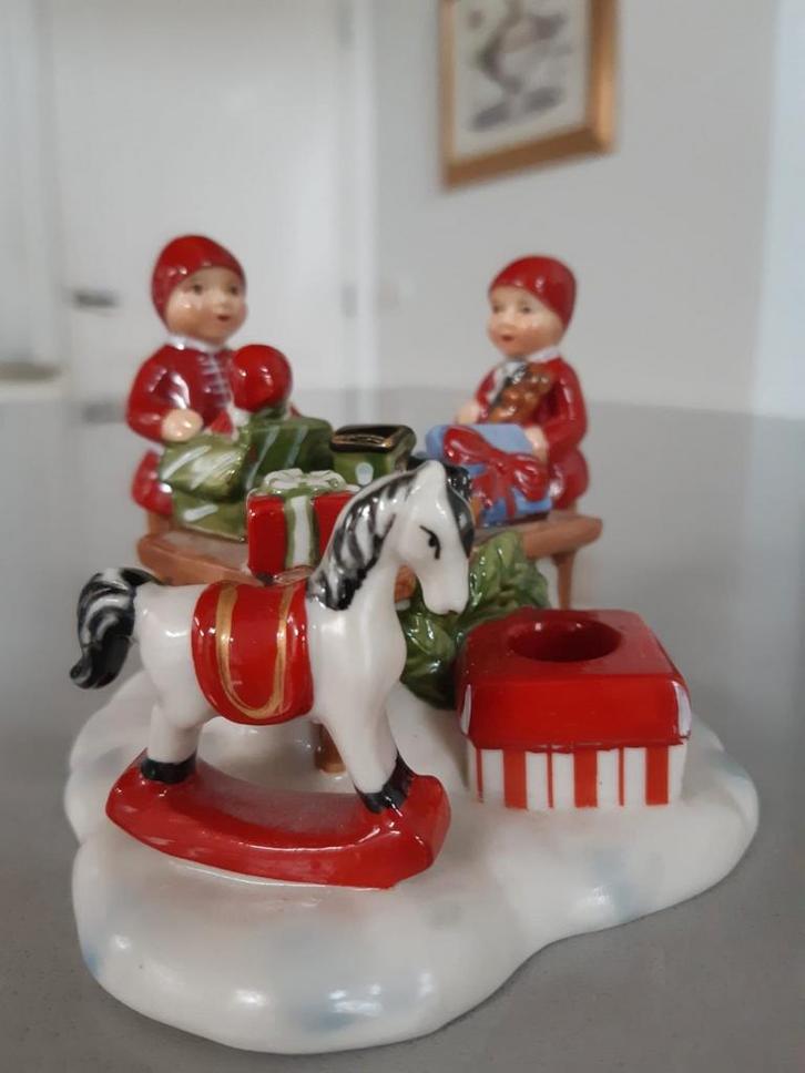 Kersttafareel Villeroy en Boch Nostalgic Village nieuwstaat, Diversen, Kerst, Zo goed als nieuw, Ophalen of Verzenden