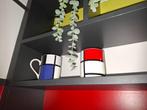 Mondriaan accessories, Huis en Inrichting, Ophalen of Verzenden, Nieuw, Wandklok