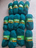 Neveda Carlina groen 13 bollen, Hobby en Vrije tijd, Breien en Haken, Ophalen of Verzenden, Zo goed als nieuw, Breien of Haken