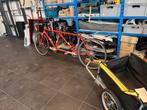 Vintage Tandem Fiets - Samen op avontuur!, Fietsen en Brommers, Fietsen | Tandems, Minder dan 10 versnellingen, Gebruikt, 51 tot 55 cm