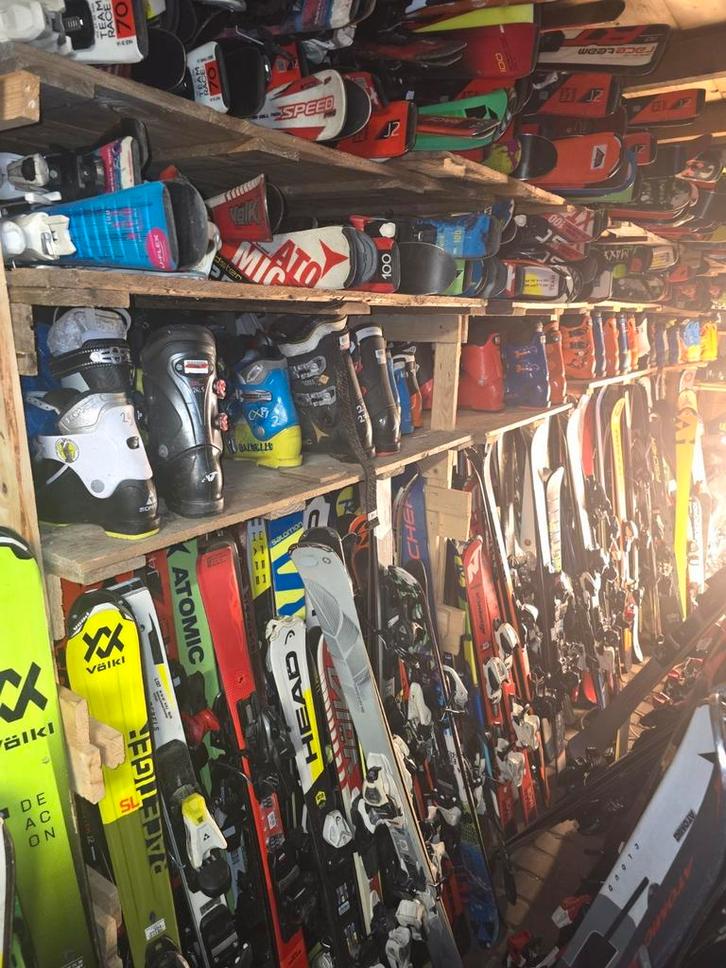 Kinderen skis 70 80 90 100 110 110 130 140 150 alle maten, Sport en Fitness, Skiën en Langlaufen, Zo goed als nieuw, Ski's, Skiën
