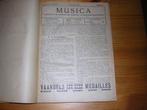 Musica - 1929 nr. 1, Boeken, Tijdschriften en Kranten, Ophalen of Verzenden, Gelezen, Overige typen