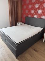 2 persoons boxspring incl topper 160x200 cm - Queensize bed, Huis en Inrichting, Slaapkamer | Boxsprings, Ophalen, Gebruikt, Tweepersoons