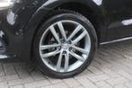 Volkswagen Polo Lounge 1.0 Ledkoplamen/Cruise/Climate, Auto's, Voorwielaandrijving, Zwart, Zwart, Bedrijf