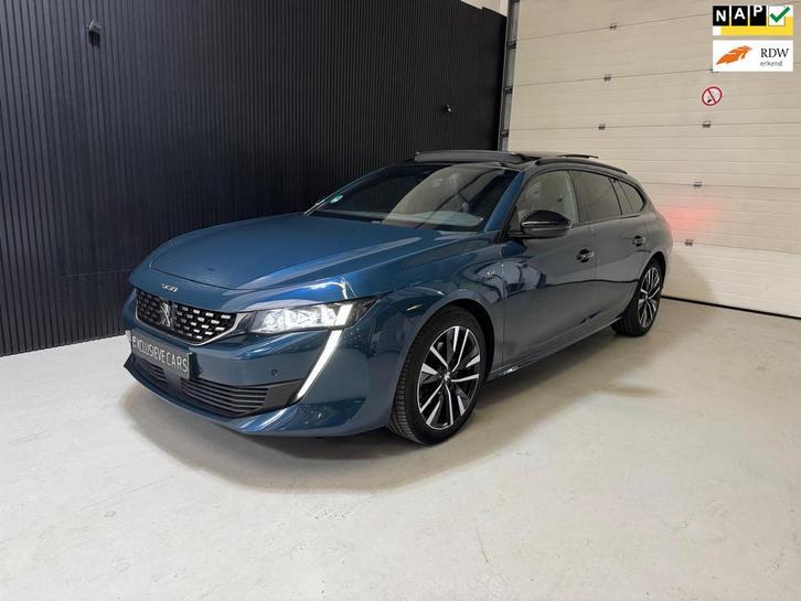 Peugeot 508 SW 1.2 PureTech GT panoramadak automaat garantie, Auto's, Peugeot, Bedrijf, Te koop, 360° camera, ABS, Achteruitrijcamera