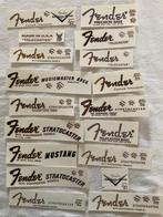Fender restauratie waterslide decals (18 stuks), Ophalen of Verzenden, Nieuw, Elektrische gitaar