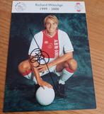 Richard Witschge handtekening gesigneerde spelerskaart, Verzamelen, Ophalen of Verzenden, Zo goed als nieuw, Buitenlandse clubs
