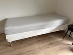Ikea Espevär/Vestmarka Bed en matras, Ophalen, 90 cm, Eenpersoons, Wit