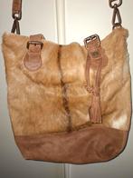 Lederen schoudertas, shopper, bruin, Ophalen of Verzenden, Gebruikt, Bruin, Shopper