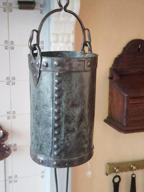 18e/19e Eeuwse Hollandse Gesmede Aker of Puts Emmertje.!!!!!, Antiek en Kunst, Antiek | Gereedschap en Instrumenten, Ophalen of Verzenden
