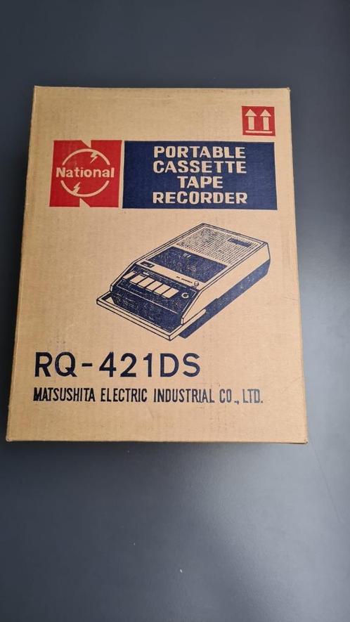 National Panasonic corp. Japan, RQ-421DS, nieuwstaat in box, Audio, Tv en Foto, Cassettedecks, Overige merken, Ophalen of Verzenden