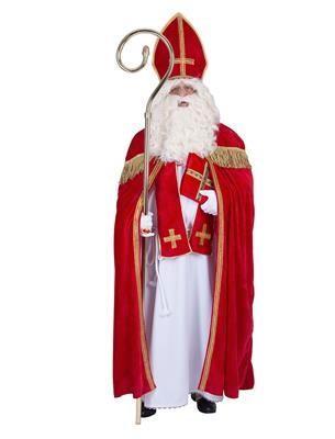 Compleet Sinterklaas Kostuum - 5 Delig, Kinderen en Baby's, Carnavalskleding en Verkleedspullen, Nieuw, Jongen of Meisje, Ophalen of Verzenden