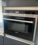 Siemens HB84K552 inbouw combimagnetron met oven goed lezen, Ophalen, Zo goed als nieuw, 45 tot 60 cm, Oven met grill