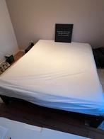 Auping bed  ombouw + spiraalbodems + aanhaaktafels 160 x 200, Huis en Inrichting, Ophalen, Gebruikt, Tweepersoons, 160 cm