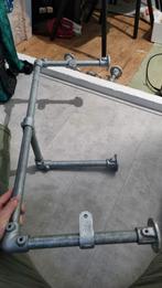 Industriële wandplank steigerbuis, Ophalen, Zo goed als nieuw