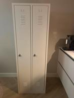 Licht grijze metalen locker kast, Huis en Inrichting, Kasten | Lockerkasten, Ophalen of Verzenden, Zo goed als nieuw