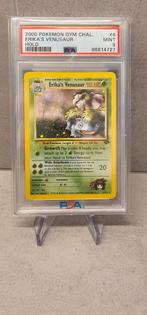 Erika's Venusaur PSA 9 - Gym Challenge, Ophalen of Verzenden, Zo goed als nieuw