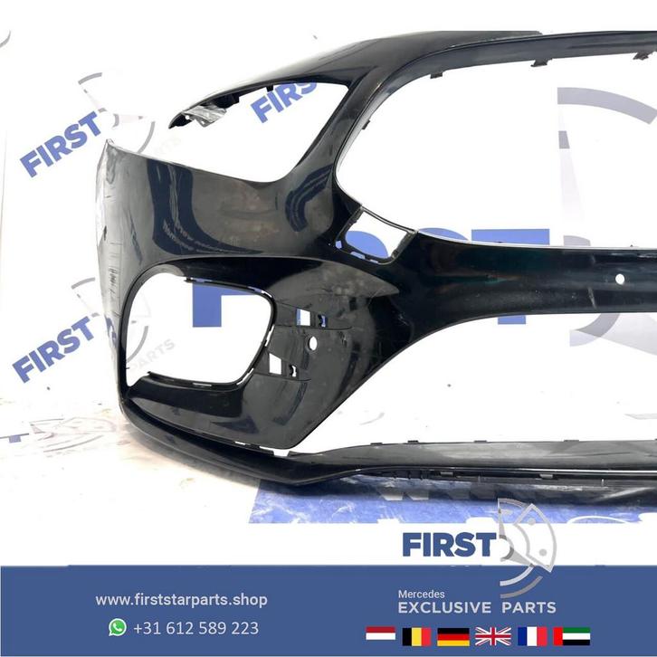 W177 AMG VOORBUMPER Mercedes A Klasse 2018-2024 ZWART WIT GR, Auto-onderdelen, Carrosserie en Plaatwerk, Bumper, Mercedes-Benz