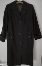 Elegante dames gevoerd wollen lange jas in grijs, Kleding | Dames, Jassen | Winter, Maat 46/48 (XL) of groter, Ophalen of Verzenden