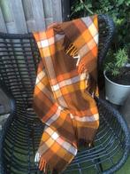 Prachtige vintage wollen plaid deken 160x130, Ophalen of Verzenden, Zo goed als nieuw