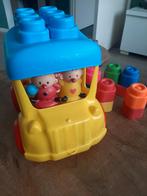 Bumba schoolbus met zachte blokken, Kinderen en Baby's, Speelgoed | Babyspeelgoed, Ophalen of Verzenden, Gebruikt, Overige typen