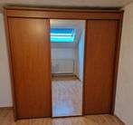 Kledingkast met 3 schuifdeuren, Huis en Inrichting, Ophalen, Gebruikt, 200 cm of meer, 200 cm of meer