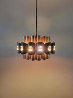 Deense hanglamp van Werner Schou voor Coronell Elektro, Gebruikt, Ophalen of Verzenden, Glas, Nvt