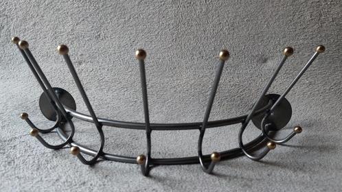 TOPSTAAT Retro smeedijzeren kapstok - 14 haken  - 50x18cm, Huis en Inrichting, Woonaccessoires | Kapstokken, Zo goed als nieuw