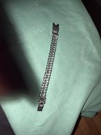 RVS Armband Grof Budha Stijl 22cm, Staal, Nieuw, Ophalen of Verzenden, Met bedels of kralen