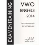 Examentraining VWO Engels 2014 – isbn 9054893509., Ophalen of Verzenden, Zo goed als nieuw, VWO, Engels