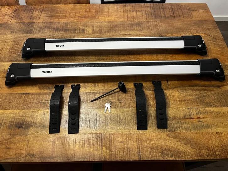 Thule Wingbar Edge 9584 S/M open dakrail, Auto diversen, Dakdragers, Zo goed als nieuw, Ophalen of Verzenden
