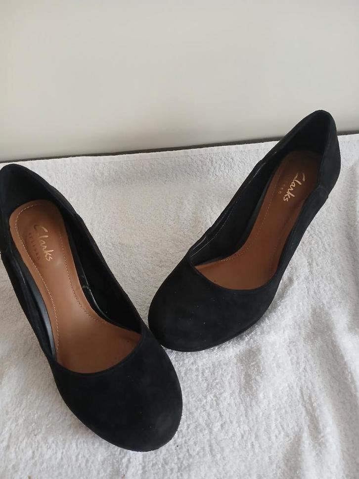 Clarks optisan, Kleding | Dames, Schoenen, Zo goed als nieuw, Zwart, Ophalen of Verzenden