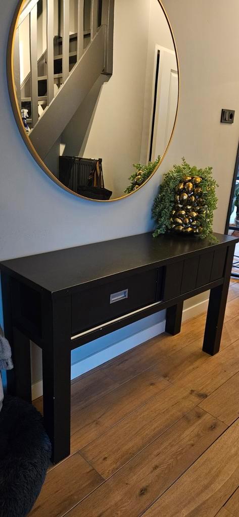 Stijlvol gangkastje, Huis en Inrichting, Kasten | Dressoirs, Gebruikt, 100 tot 150 cm, 25 tot 50 cm, Met lade(s), Met deur(en)