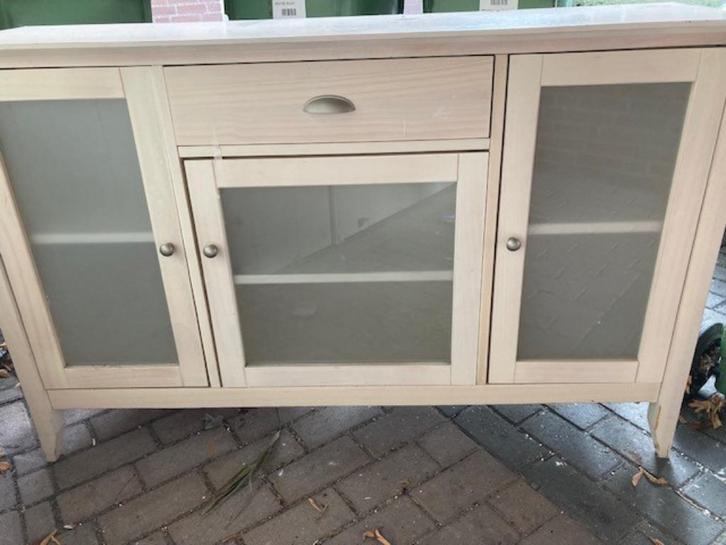 Wit dressoir, gratis af te halen, Huis en Inrichting, Kasten | Dressoirs, Gebruikt, 50 tot 100 cm, 25 tot 50 cm, Met lade(s), Met deur(en)