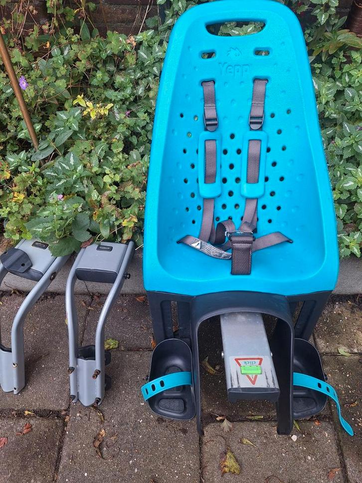 Yepp Fietszitje Achter - Compleet, Fietsen en Brommers, Fietsaccessoires | Fietsstoeltjes, Gebruikt, Achterzitje, 9 t/m 18 kg