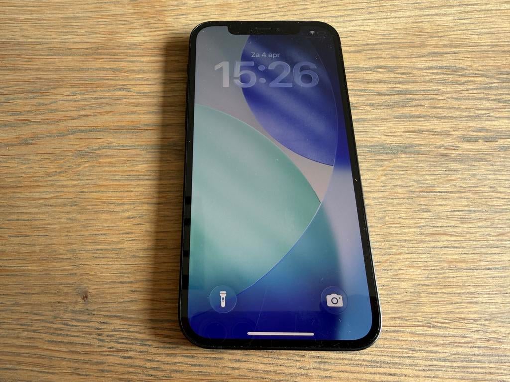 Apple Iphone 12 (64GB/90%), Telecommunicatie, Mobiele telefoons | Apple iPhone, Ophalen, Zwart, Zo goed als nieuw, IPhone 12