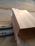 85,7M2 eiken multiplank vloerdelen #VERNIEUWD#, 10 m² of meer, 10 tot 30 cm, Hout, 150 cm of meer