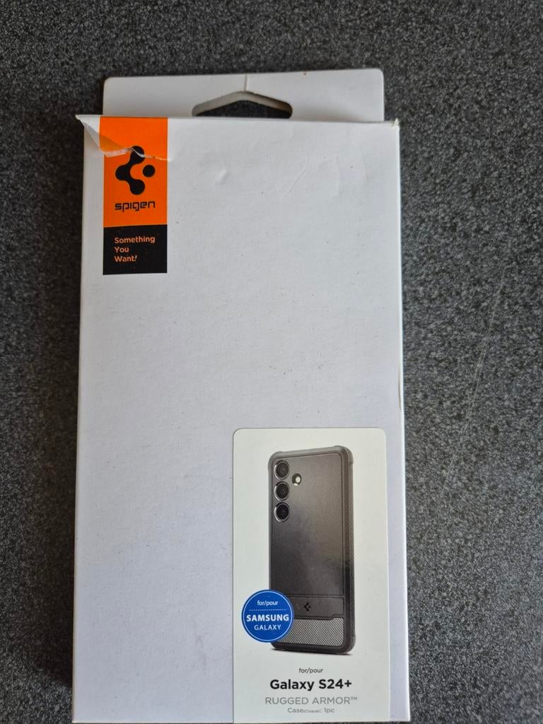 Spigen en Otterbox hoesjes voor Samsung Galaxy S24+, Ophalen of Verzenden, Nieuw, Hoesje of Tasje
