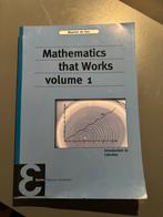 Mathematics that Works volume 1, Ophalen of Verzenden, Beta, Zo goed als nieuw, WO