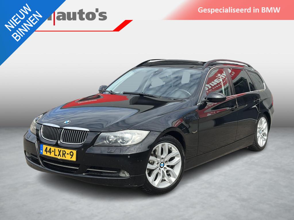 BMW 3-serie Touring 325i Pano|Memory|HiFiDSP, Automaat, Achterwielaandrijving, Gebruikt, Zwart