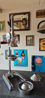 Prachtige, vintage, handmatige citruspers chroom, Ophalen of Verzenden, Zo goed als nieuw