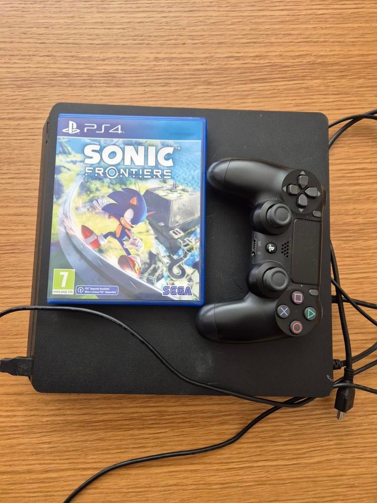 PlayStation 4 met controller en Sonic Frontiers, Ophalen of Verzenden
