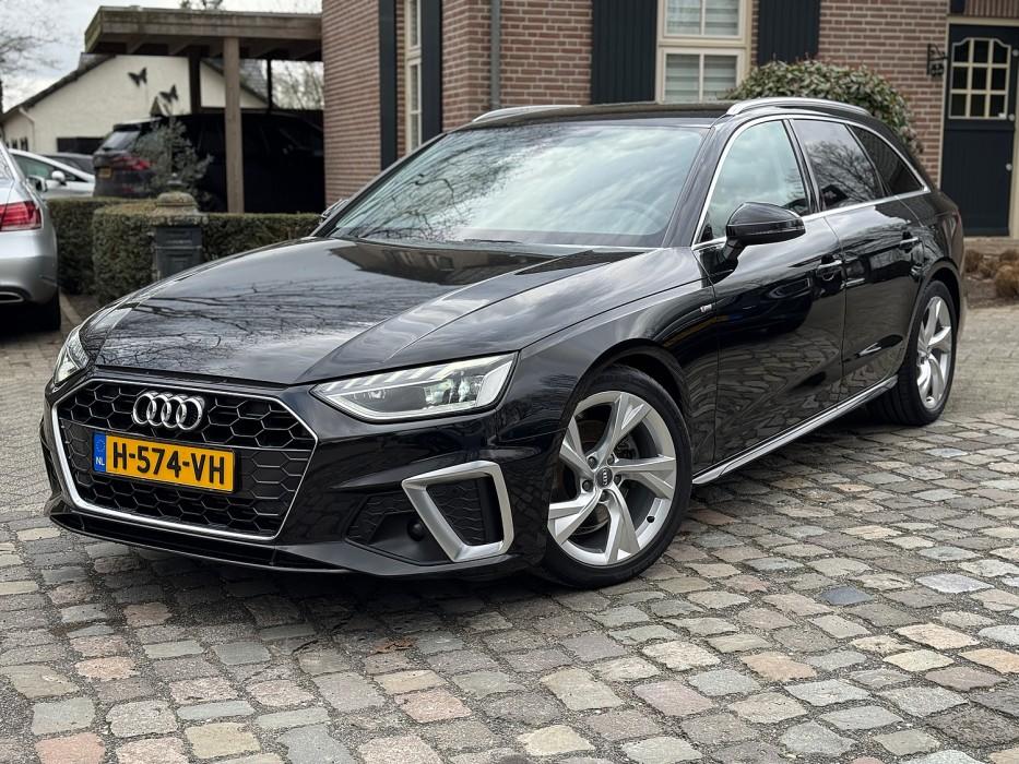 Audi A4 Avant 35 TFSI autom S-line|digid|stoelverw|camera|, Gebruikt, Euro 6, 4 cilinders, A4