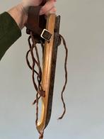 Vintage houten schaatsen - Houtjes, Ophalen of Verzenden, Gebruikt, Overige typen, Overige merken