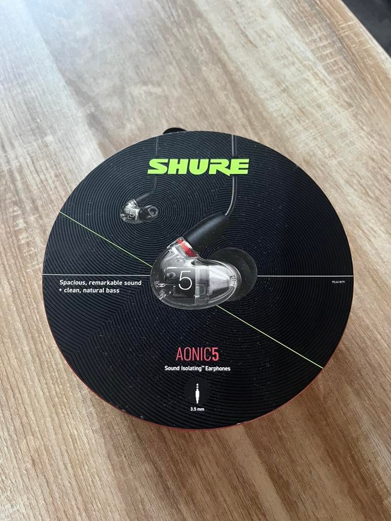 Shure AONIC 5, Audio, Tv en Foto, Koptelefoons, Ophalen of Verzenden, Nieuw, Overige merken