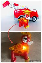 PAW Patrol | Marshall auto + Mighty Pup Charged Up (licht), Ophalen of Verzenden, Gebruikt