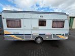 Caravan Dethleffs Camper 460 DB - Bouwjaar 2004 - Voortent, Rondzit, Dwarsbed, 750 - 1000 kg, Particulier