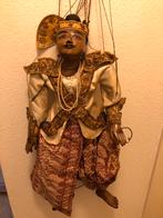 Houten Marionet Pop - 70cm - Mooie Kleding, Ophalen of Verzenden